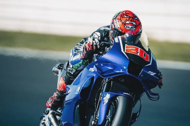 
					Quartararo Ngamuk! Yamaha M1 V4 Gagal Total di Misano