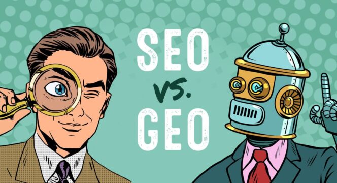 
					GEO vs SEO: Ketika Mesin Tak Lagi Mencari, Tapi Menjawab