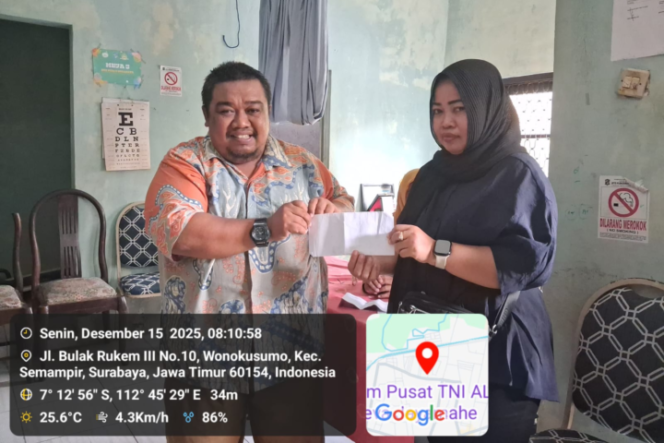 
					Peduli Pendidikan, Dua Siswi Yatim SMP PGRI 6 Surabaya Terima Santunan dari Wali Kota