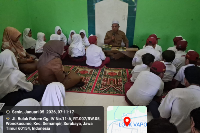 
					Dari Khataman hingga Senam Anak Indonesia Hebat, Cara SMP PGRI 6 Surabaya Sambut Semester Genap