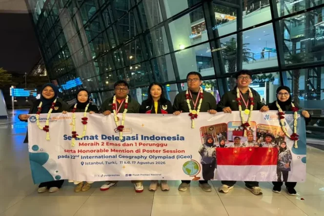 
					Bikin Bangga! Siswa Indonesia Sabet Emas Olimpiade Geografi Internasional 2026 di Istanbul, Ini Sosoknya
