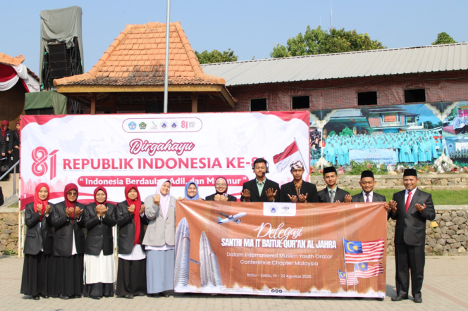 
					Menembus Panggung Dunia: 5 Santri Al Jahra Resmi Melangkah ke Ajang Internasional Moslem Youth Orator (IMYO)