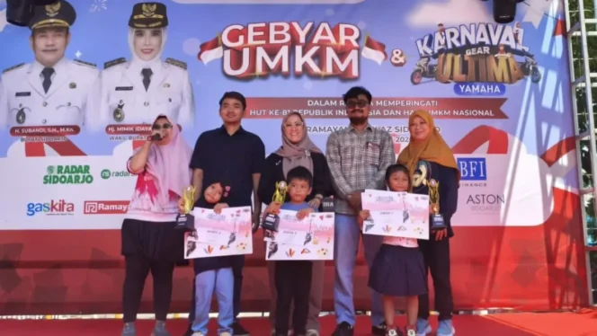 
					Semangat Kreativitas Anak Warnai Gebyar UMKM Sidoarjo: Ratu Hadriana Raih Juara Lomba Mewarnai