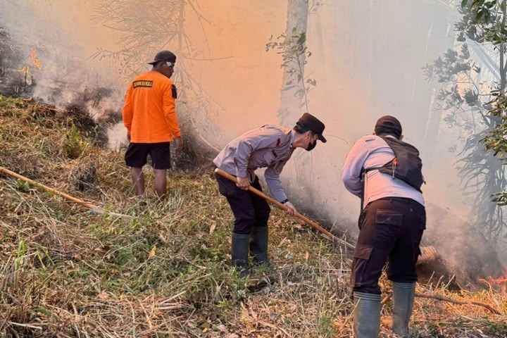 Pelajar dari Bara: Ketangguhan Komunitas dan Peringatan Musim Kemarau di Sarangan Magetan