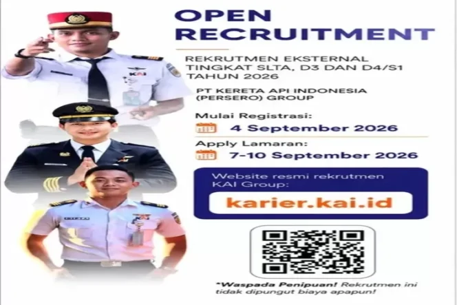 
					Rekrutmen KAI Group 2026 Buka Kesempatan Emas, Tapi Awas Penipuan! Jaminan Perlindungan Data Pribadi Jadi Sorotan Utama!