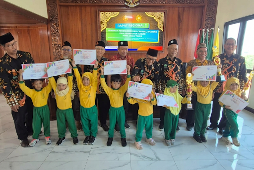 Sukses Digelar, Ini Daftar Lengkap Juara Lomba Mewarnai Regional Meeting Cluster Mojokerto Raya