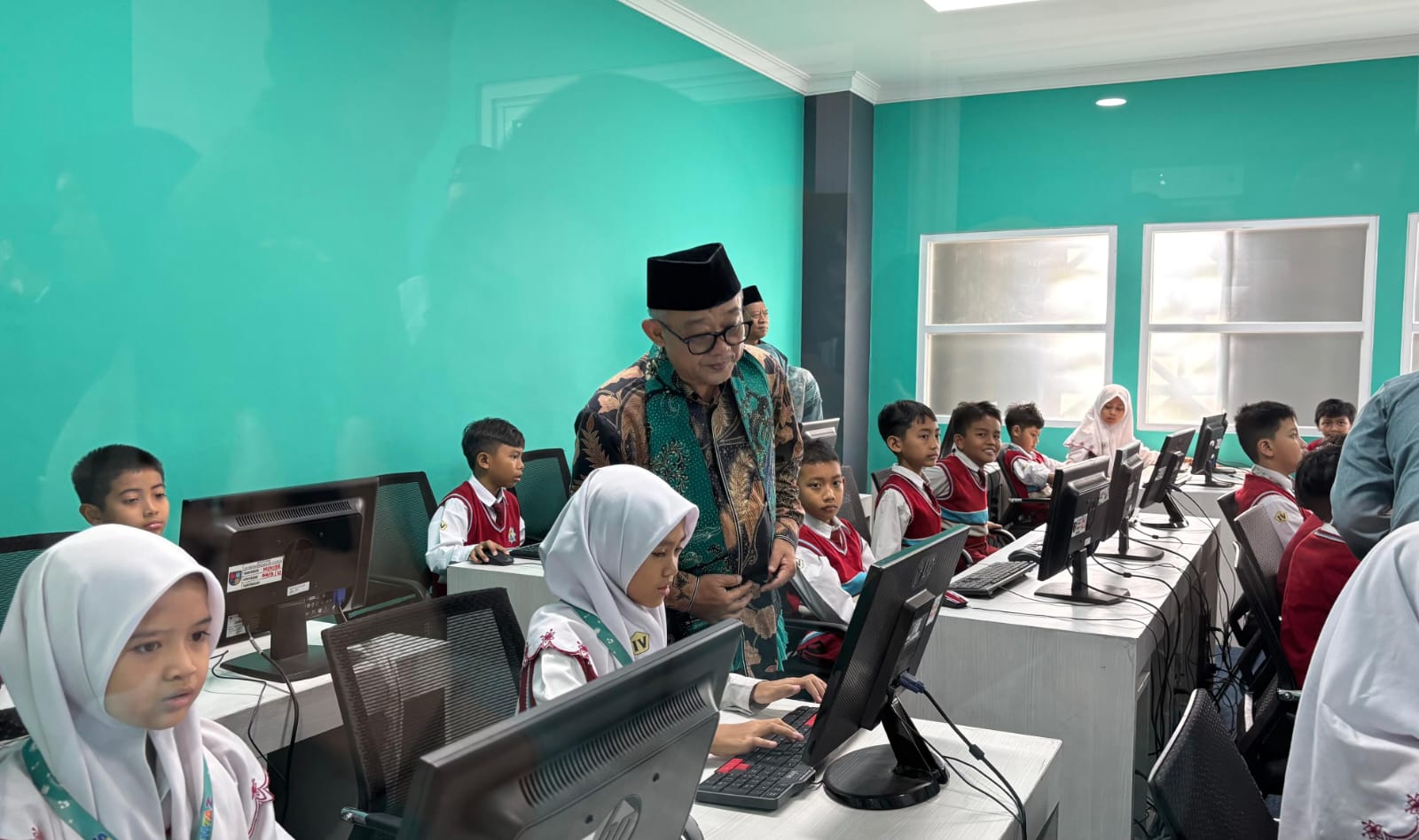 Abdul Mu’ti Dorong Siswa SD Mumtaz Belajar Koding dengan Scratch