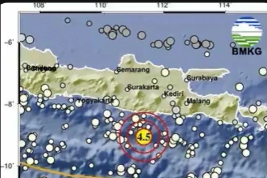 Bisikan Bumi dari Selatan Pacitan: Getaran Gempa M 4,5 yang Singgah Sekejap di Ponorogo