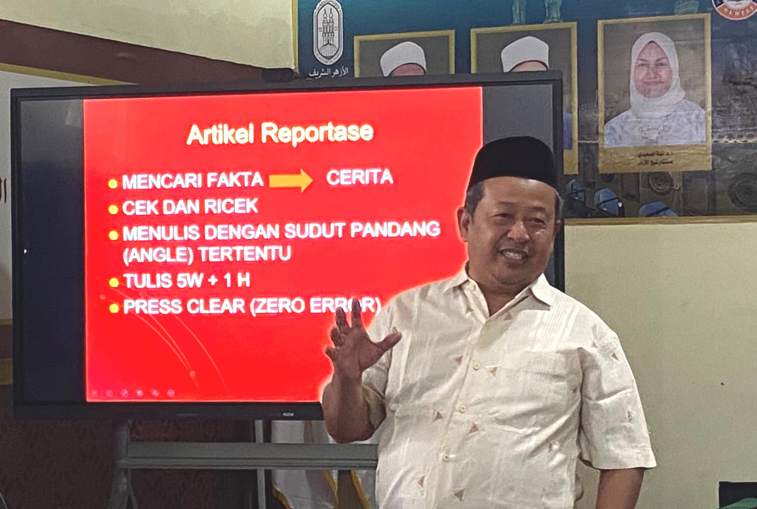 Jurnalistik sebagai Media Dakwah: Santri SMA eLKISI Mendalami Etika dan Teknik Penulisan Berita