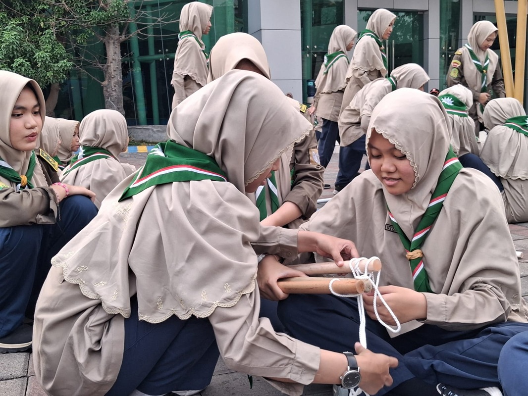 Mengasah Keterampilan Kepanduan: Pioneering Buka HW Camp Spemdalas 2026
