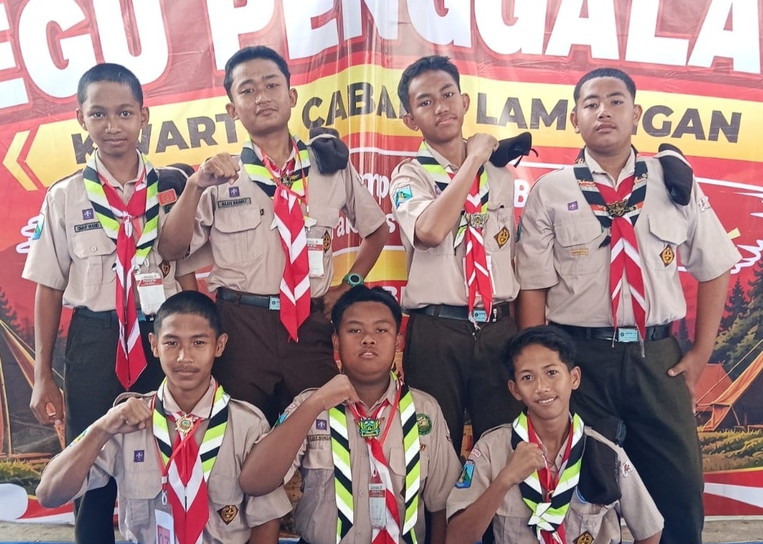 Regu Spemudas Borong Juara LT III Lamongan, Terpaan UTS dan Cuaca Panas Tak Jadi Halangan