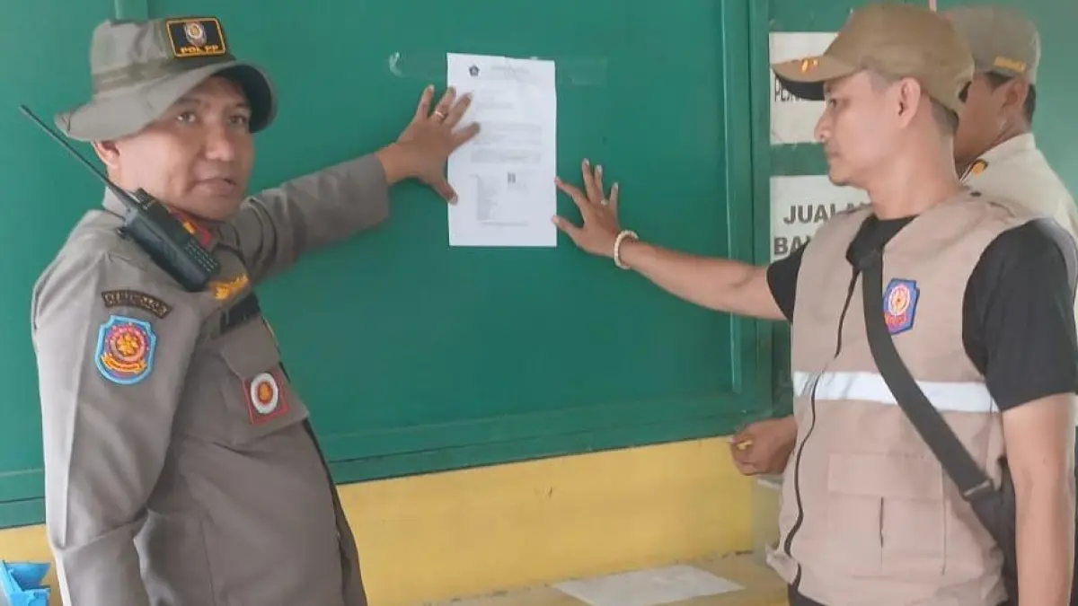 Tahapan Tegas Satpol PP Sidoarjo: 121 Bangunan Liar di Frontage Gedangan Terima SP 1