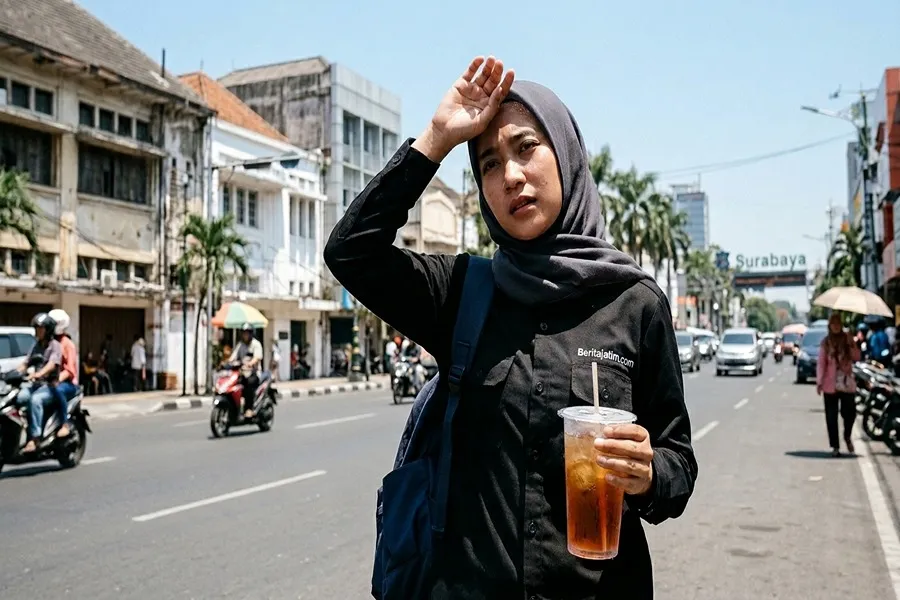 Terik Menyengat di Timur Jawa: Waspada Suhu 39°C di Surabaya, Sidoarjo, Gresik